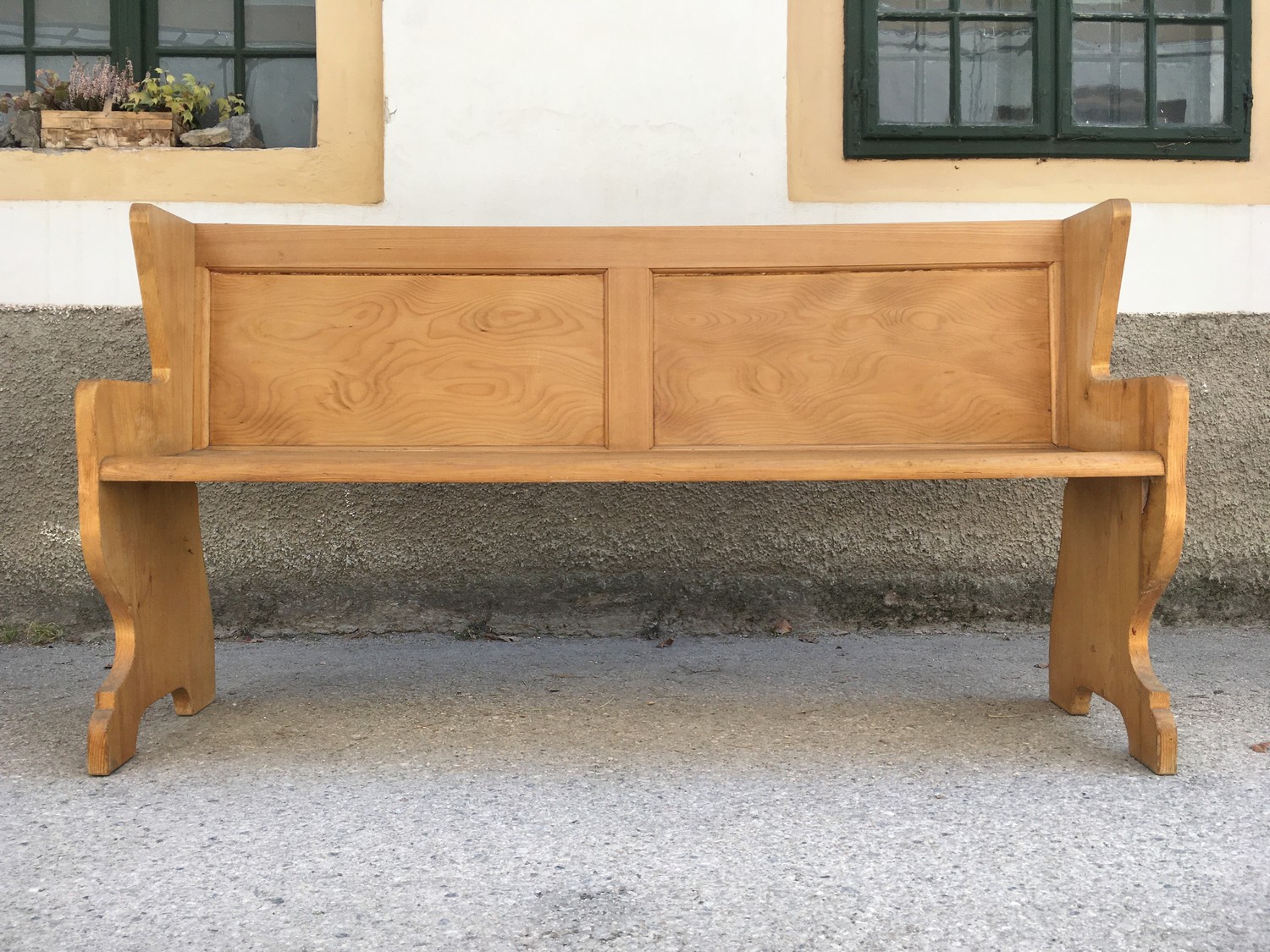 Küchensitzbank Massivhzolz rustikal Weichholz altes Landhaus Möbel um 1960