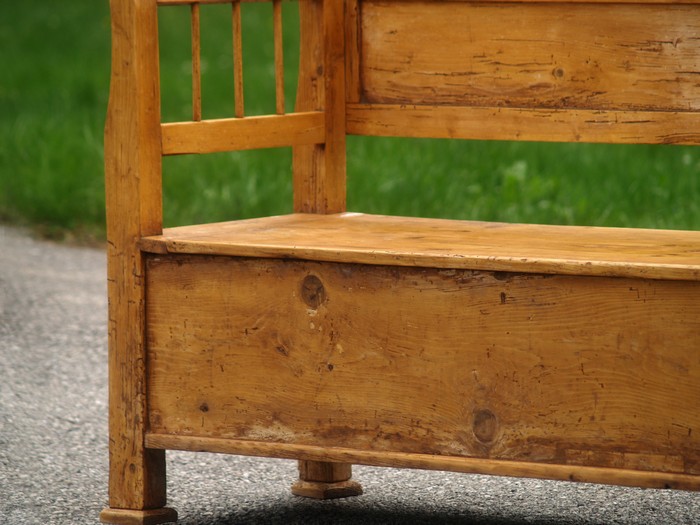 Truhenbank Holz