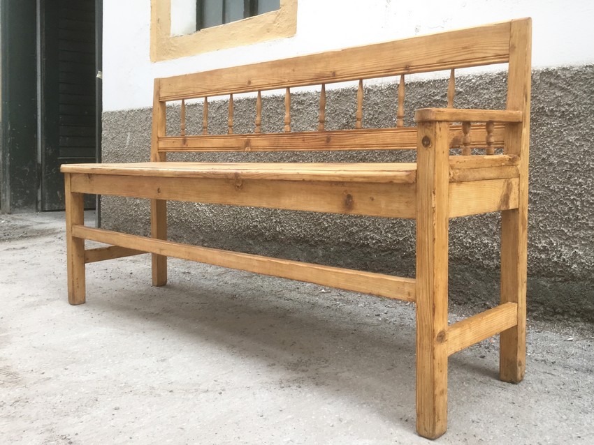 Kuechenbank Weichholz