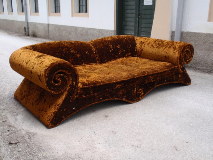 Bretz Sofa Mammut Gold