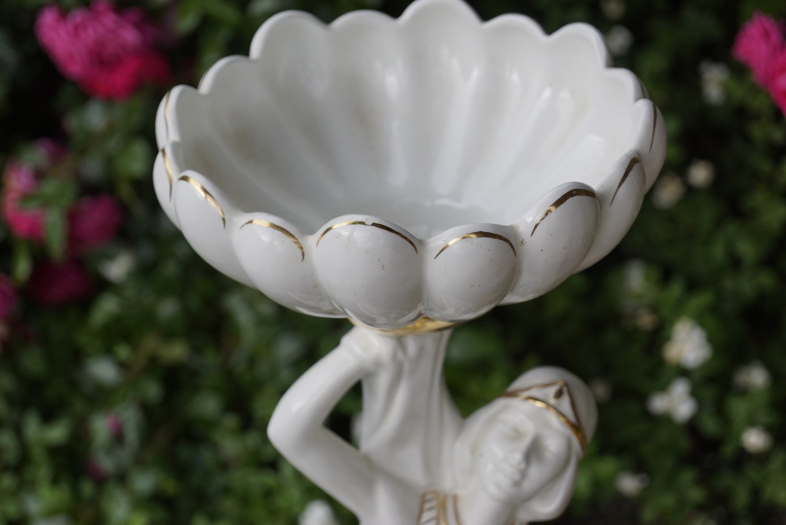 Italien Schale vergoldet