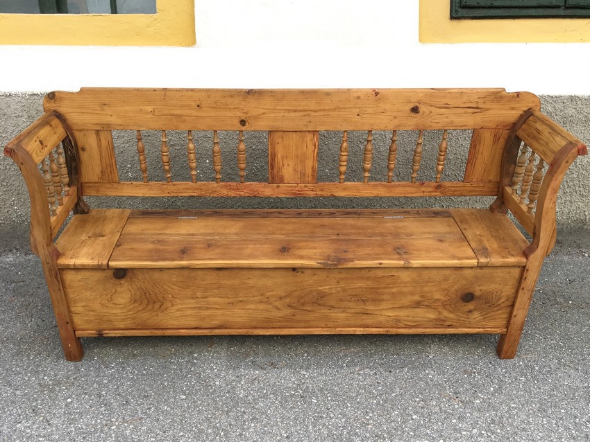 Truhensitzbank Landhaus