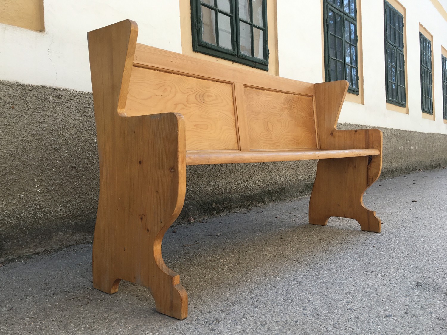 Küchensitzbank Massivhzolz rustikal Weichholz altes Landhaus Möbel um 1960