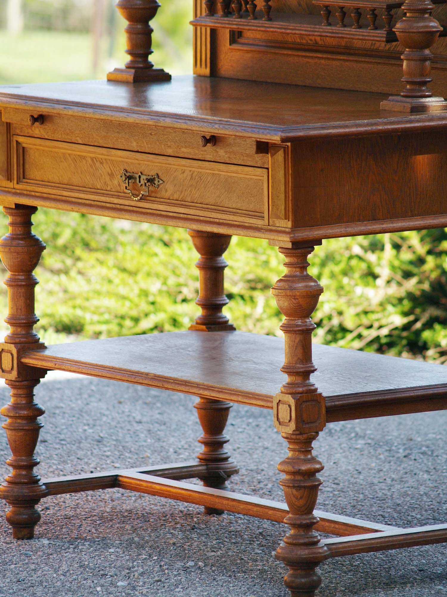 antike Anrichte Regal Konsole Möbel für Speisezimmer Kredenz