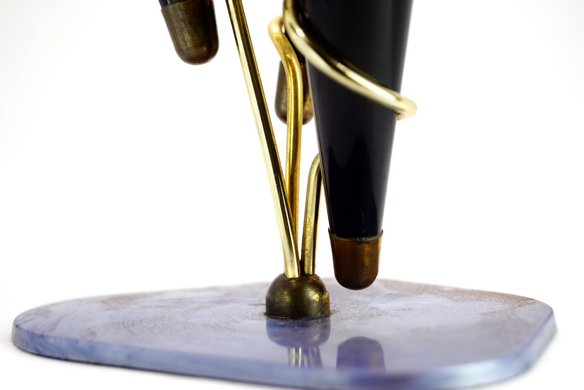 Vintage Tütenvase Midcentury Design Original 1950er-Jahre Otto Göbel Dublo