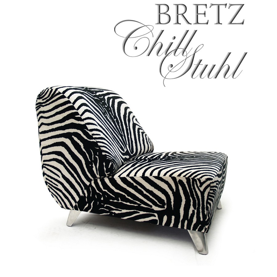 Bretz Stuhl Zebra Sessel Chill