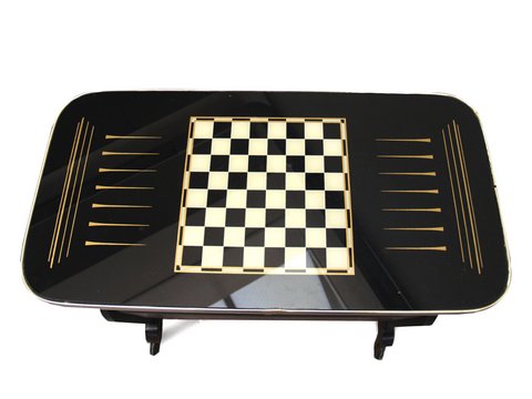 Schachtisch 50er-Jahre Tisch