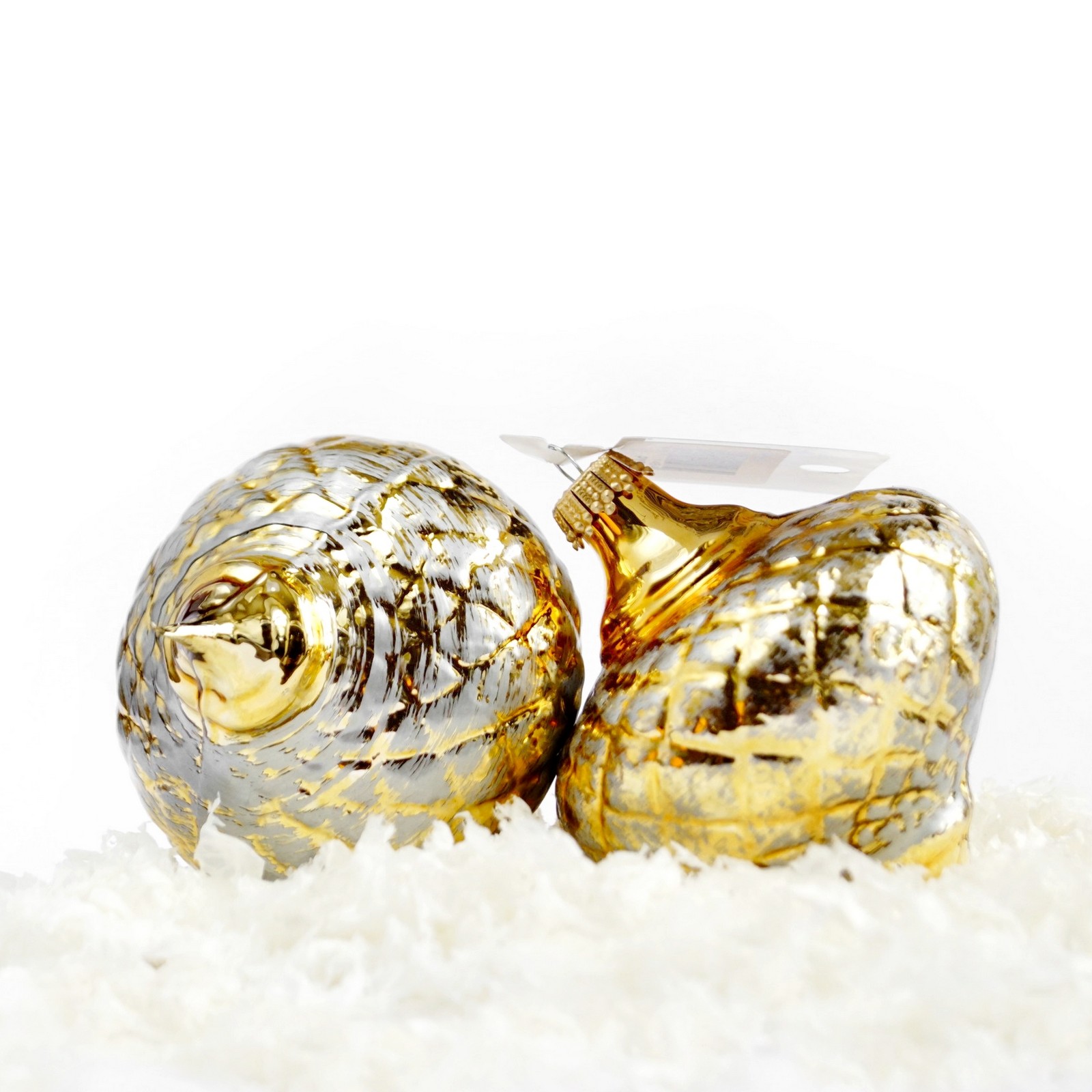 Christbaumkugel Glas mundgeblasen handgemacht lauscha Barock Ornament