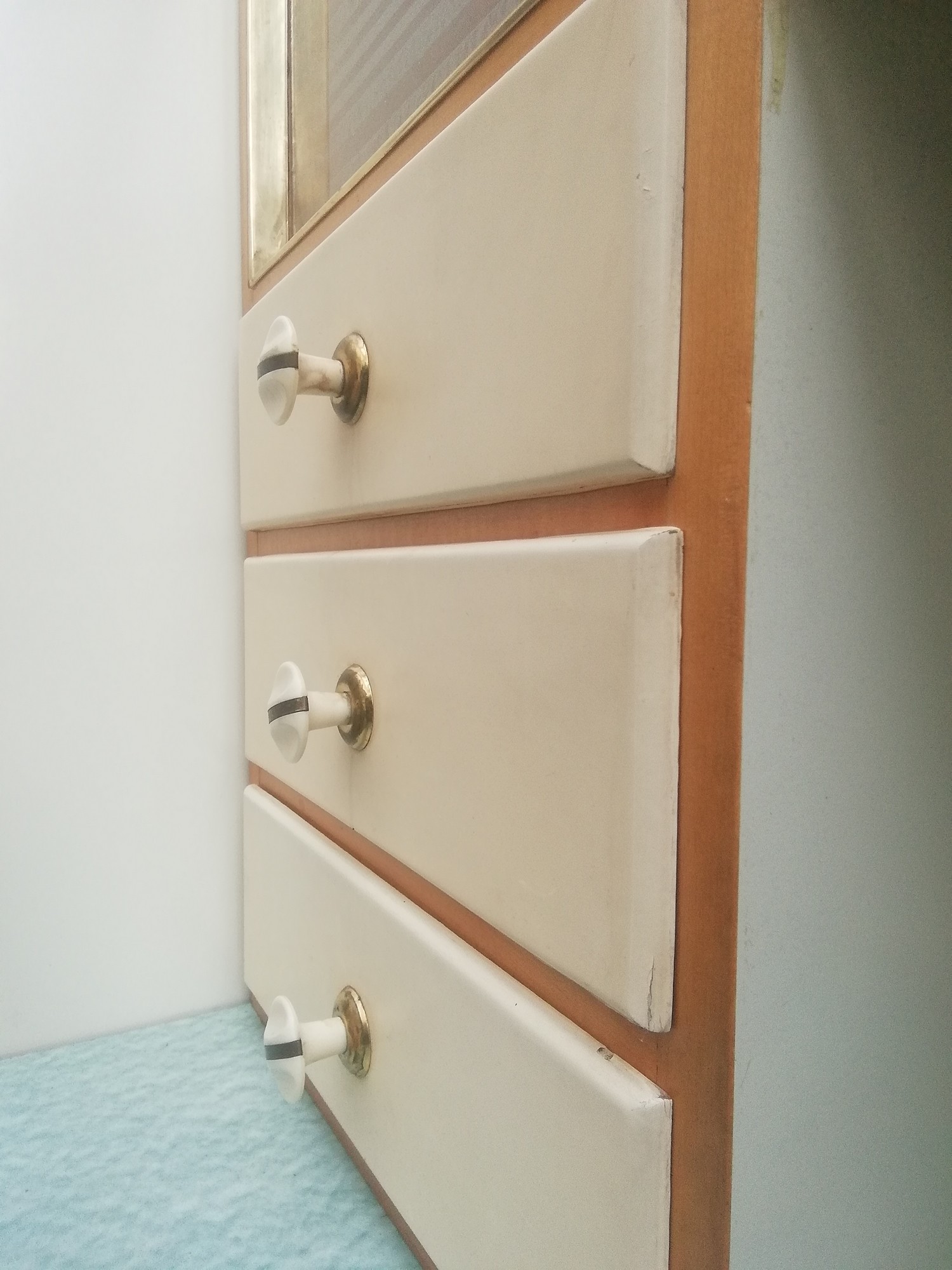 Küchenschrank 40er 50er 60er-Jahre Pastell Vintage