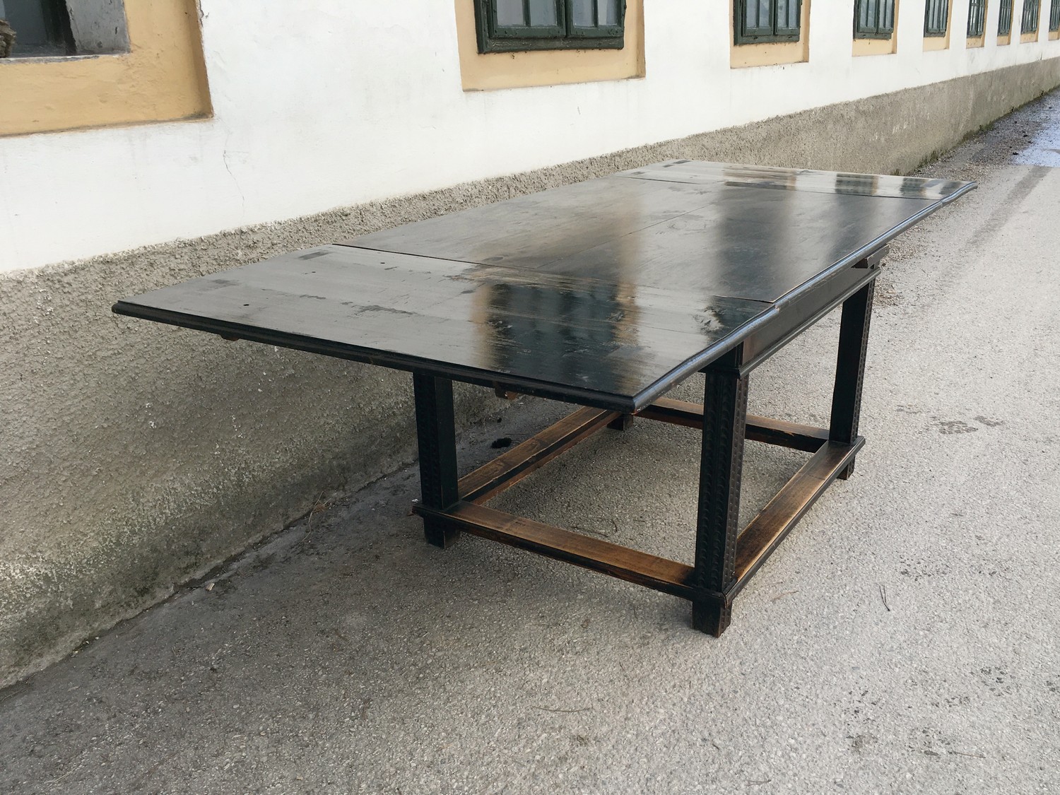 Tisch Esstisch Speisetisch ausziehbar antik Italienische Renaissance