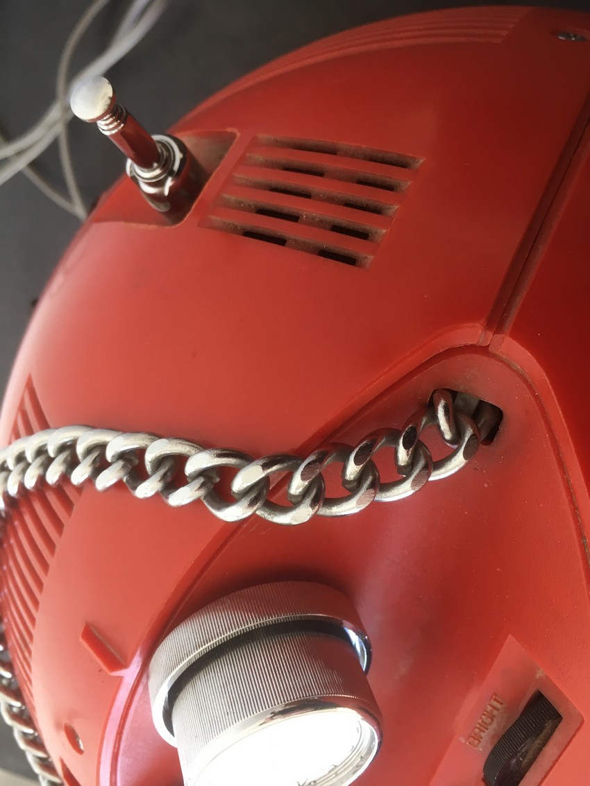 JVC Kugelfernseher VideoSphere TV space helmet Nivi Ball Television Vintage Retro