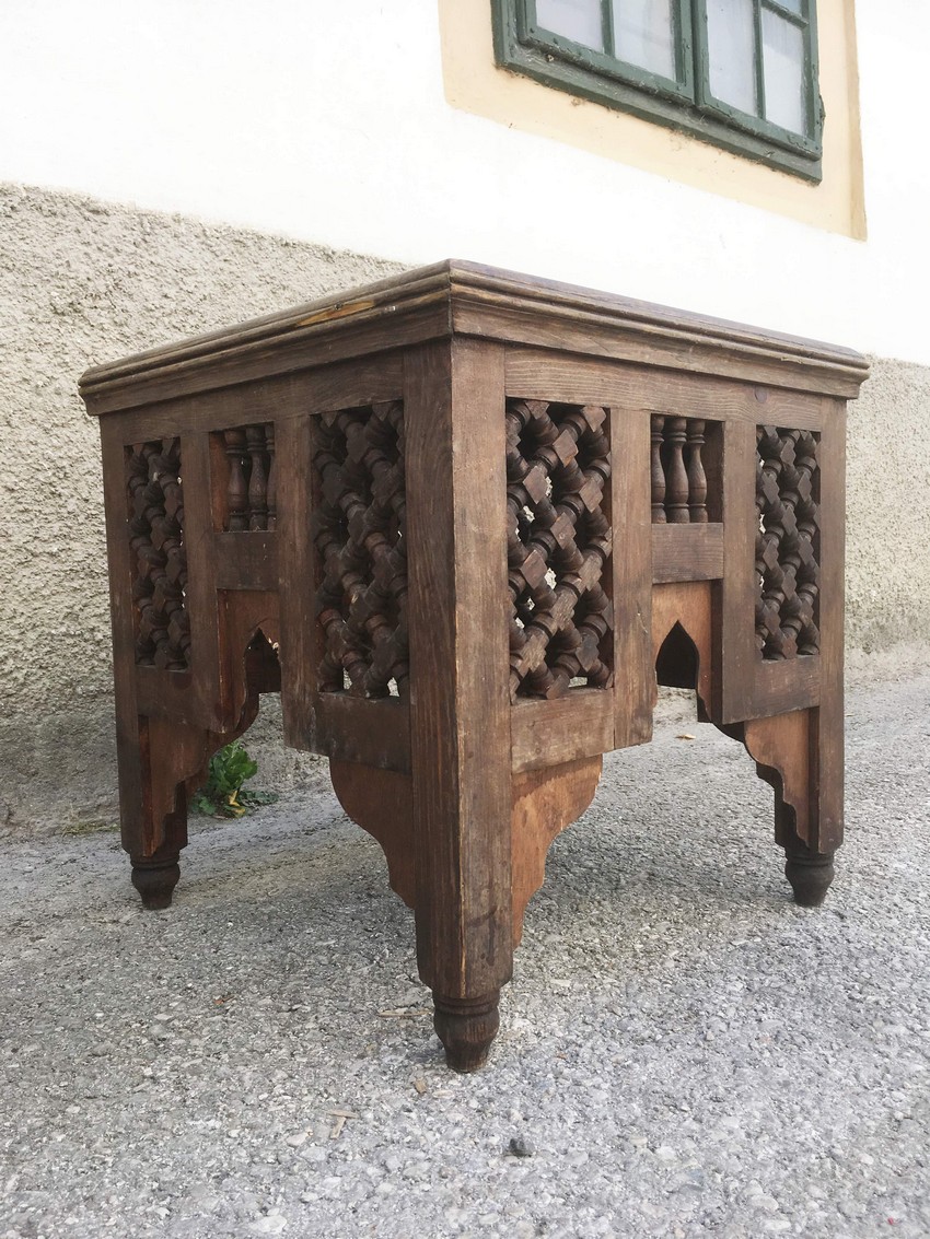 Couchtisch massiv Vollholz Tisch Vintage