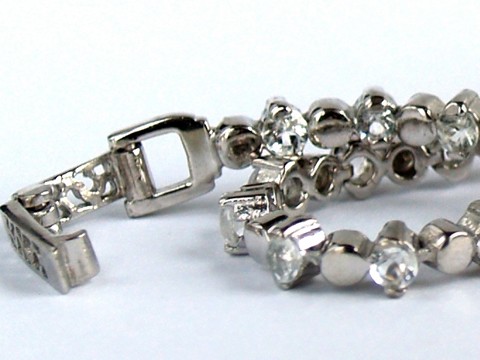 925 Silber Armband funkelnd