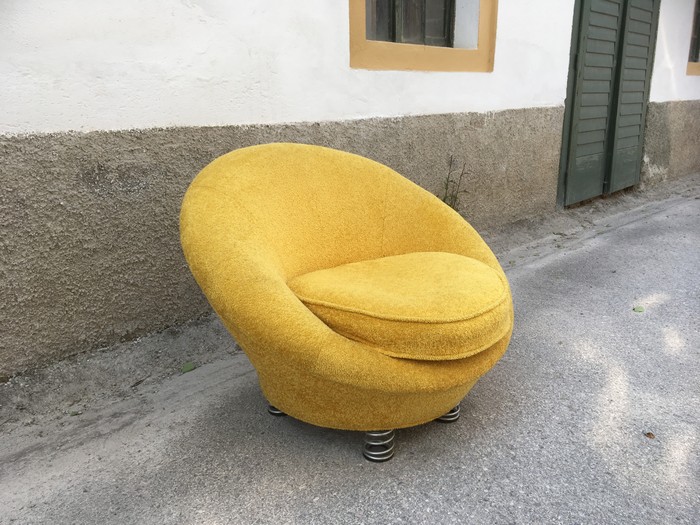 Pool Sessel gelb