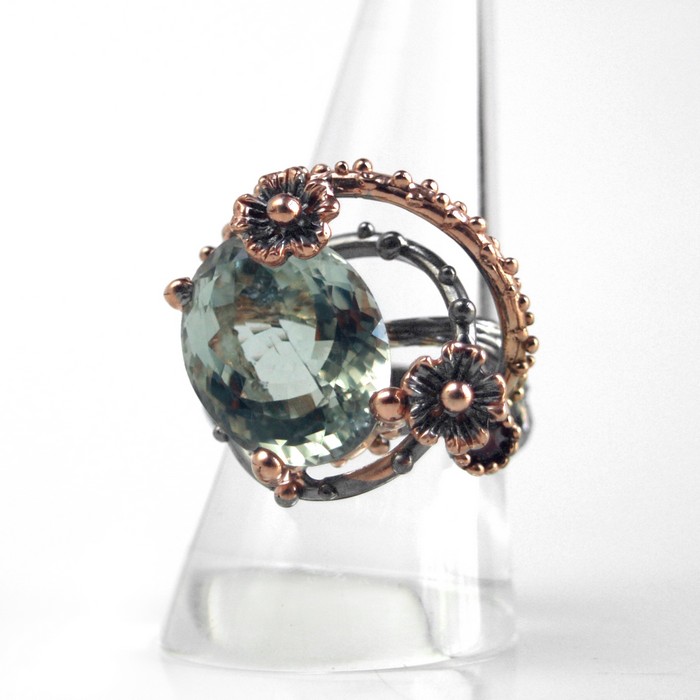 Ring Silber rotvergoldet