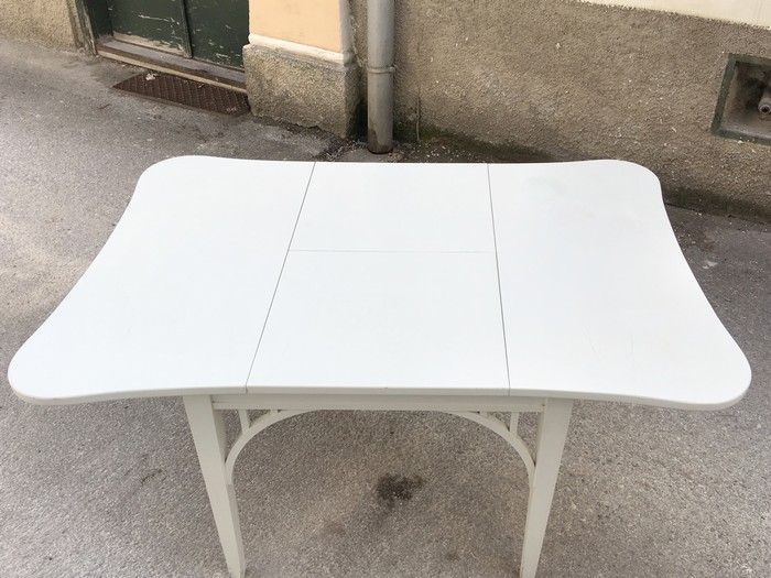 Shabby Chic Tisch weiß ausziehbar