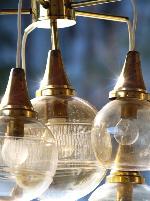 Retro Spider Leuchter Original