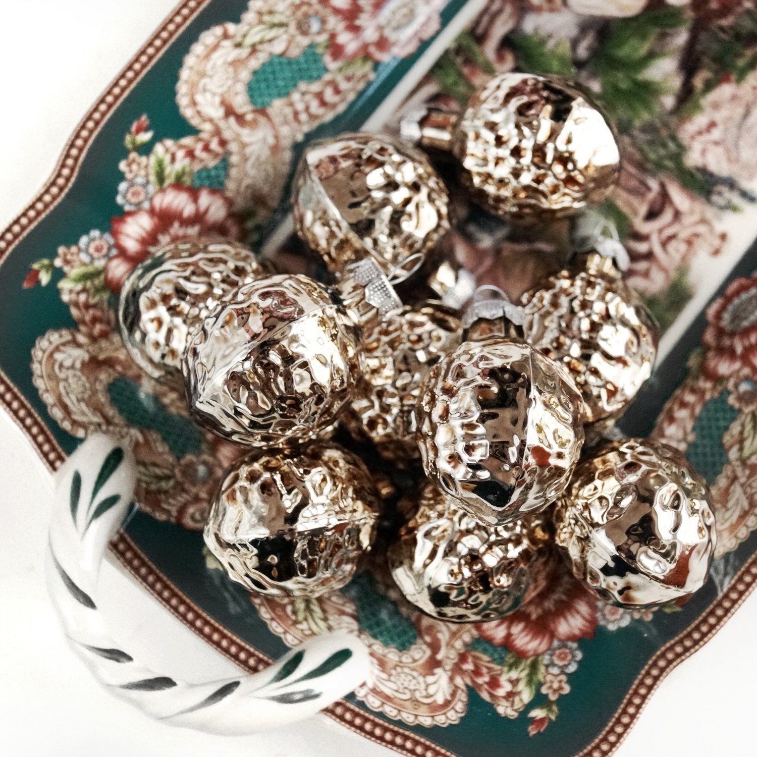 Christbaumschmuck Nüsse Weihnachten Nuss Glas Weihnachtsbaumschmuck