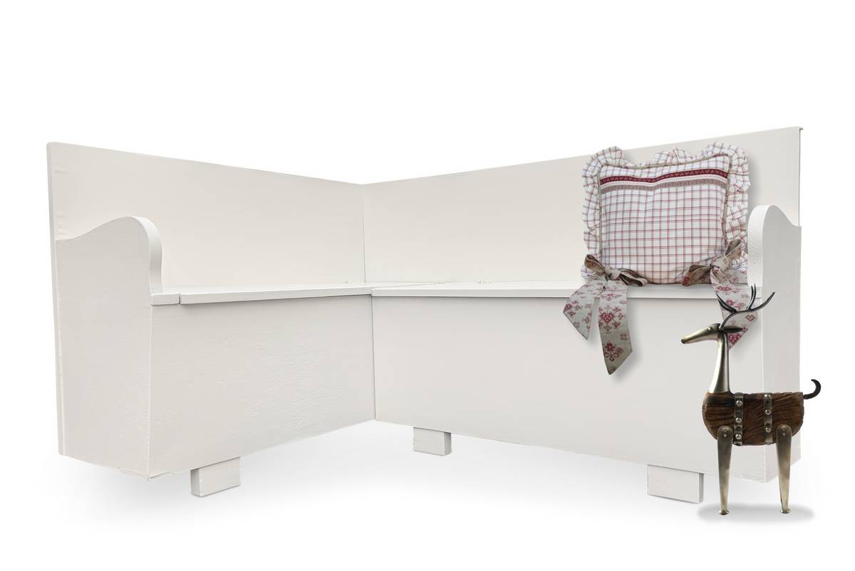 Vintage Truheneckbank