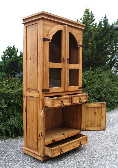 Schrank Naturholz Bauernmöbel