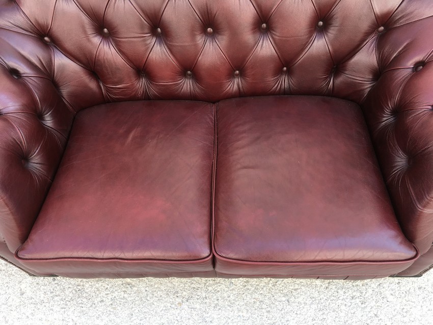 Chesterfield Ledersofa Aktion