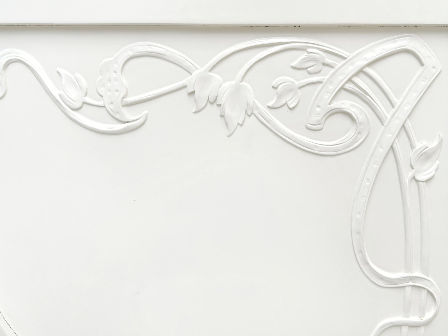 Antike Jugendstil Kredenz weiß 1920 Wohnzimmerschrank Antiquität Peitschenschlag