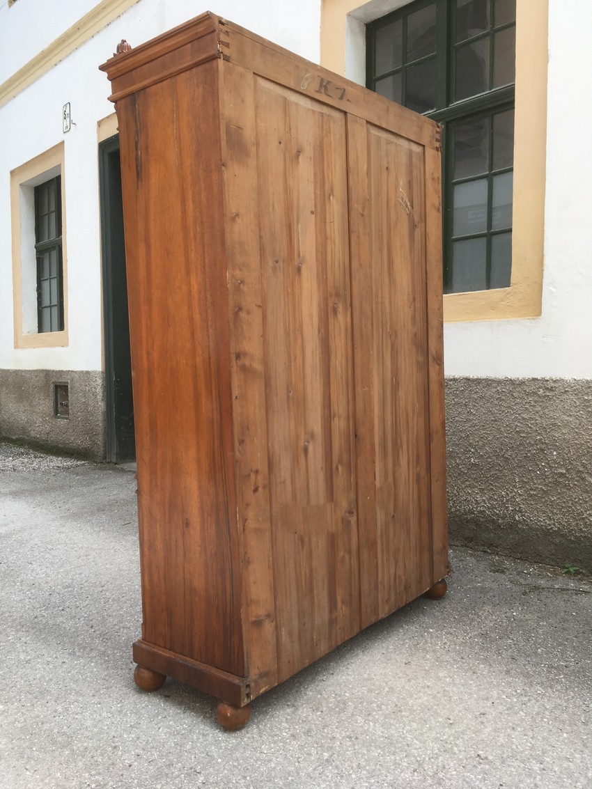 Historismus Vitrine Glas