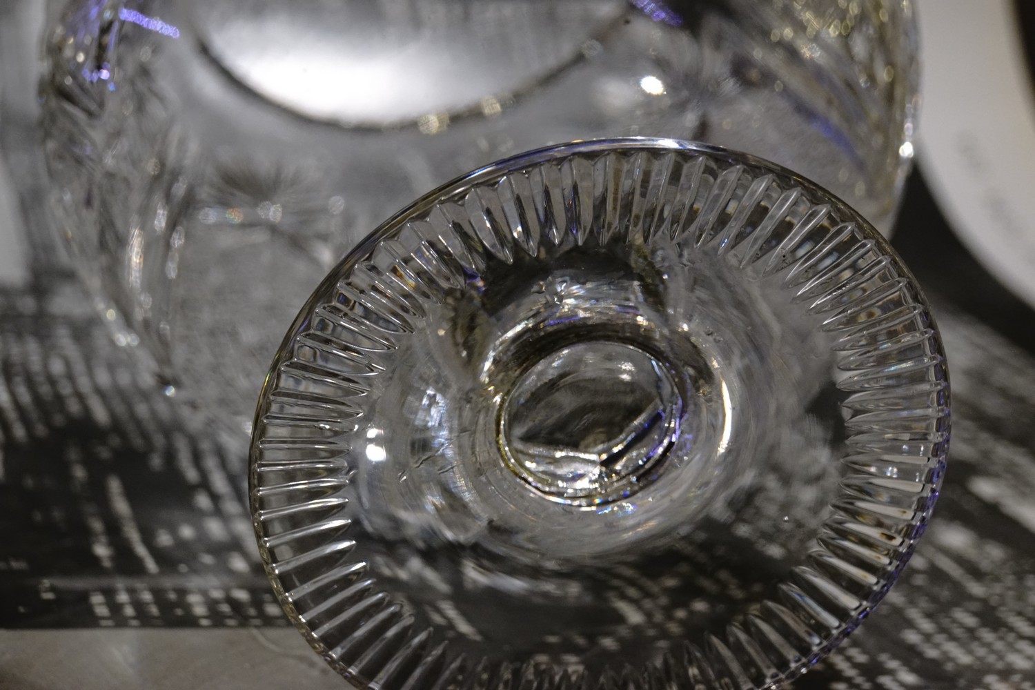 Bleikristall Vase Bowle Cocktail Gläser Kerzenständer Kerzenhalter Windlicht groß Whiskyglas