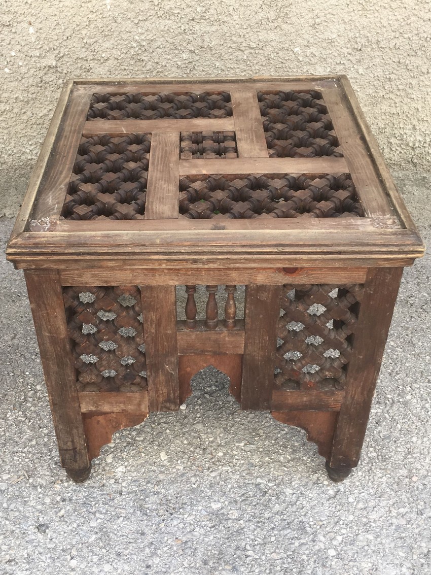 Couchtisch massiv Vollholz Tisch Vintage