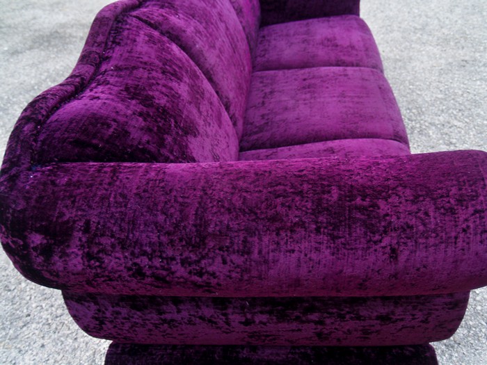 Bretz Sofa Samtstoff