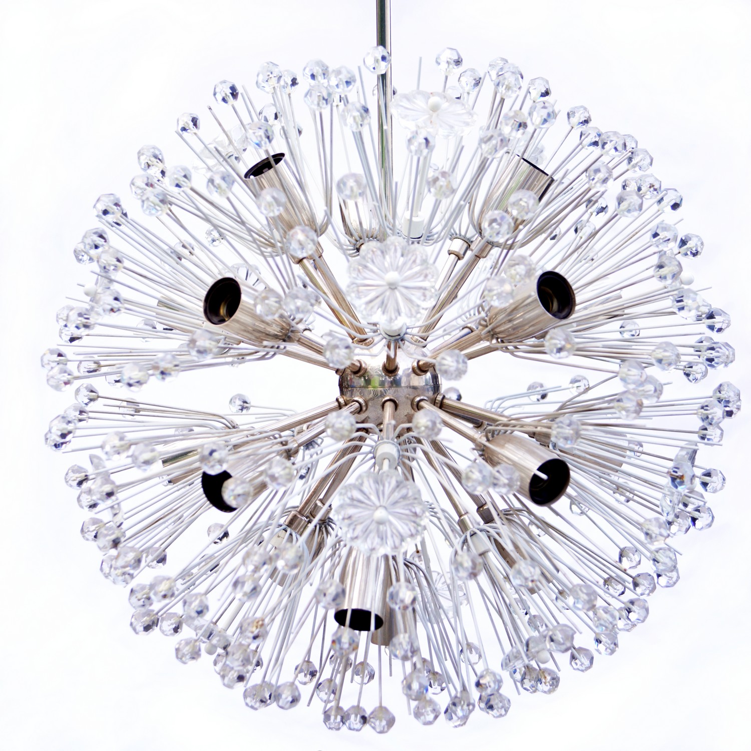 Emil Stejnar Designerlampe Snowball Luster Pusteblume MidCentury Emil Stejnar Designerlampe Snowball Luster Pusteblume MidCentury