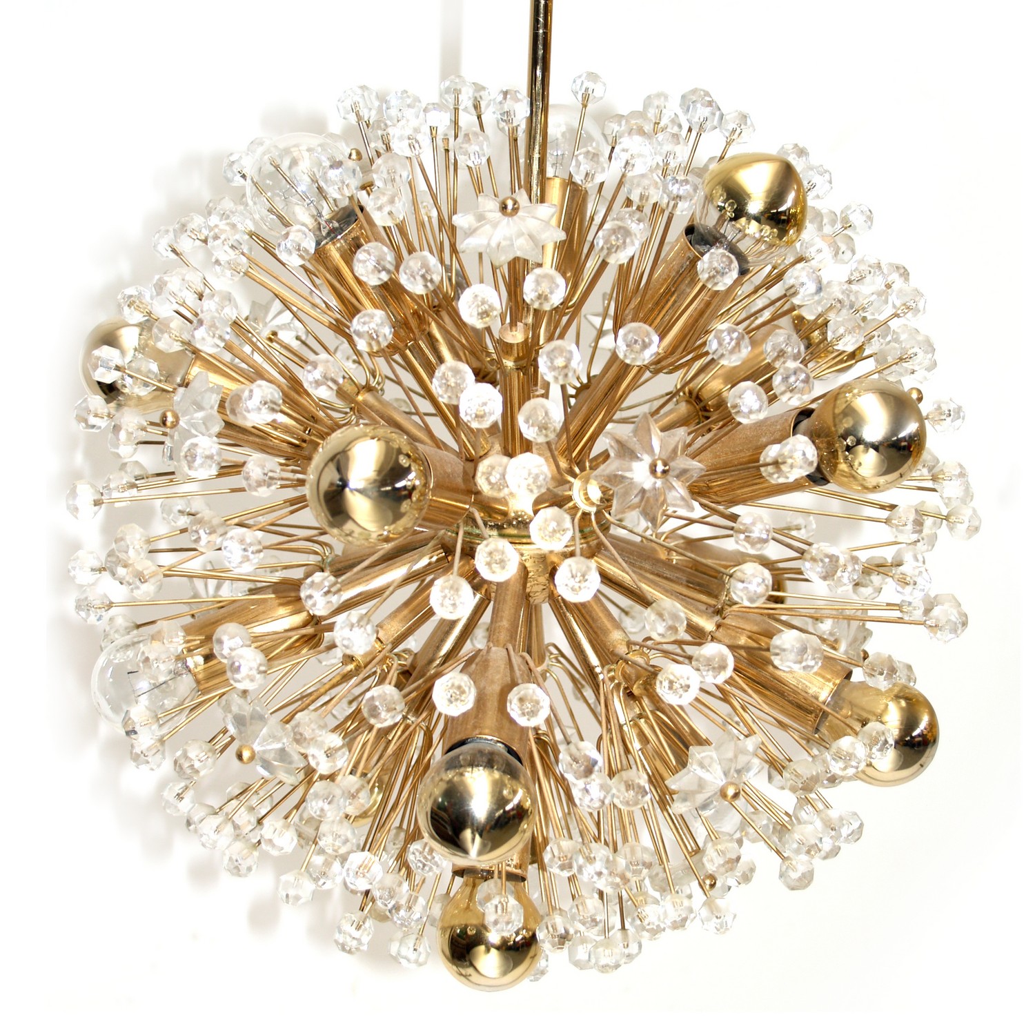 Emil Stejnar Designerlampe Snowball Pusteblume MidCentury Emil Stejnar Lampe Pusteblume Vintage