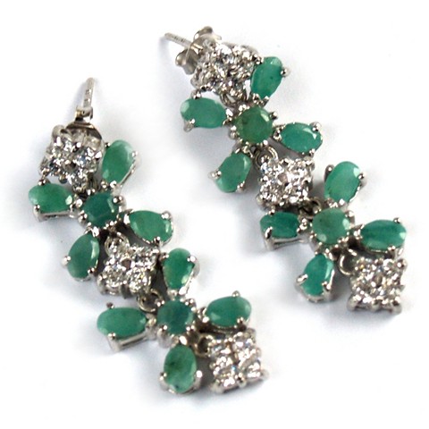 Ohrstecker Zirkon Smaragd