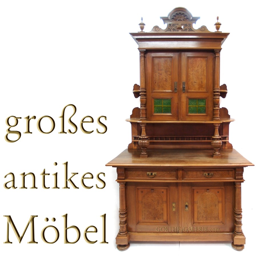 Historismus Buffet Anrichte antik