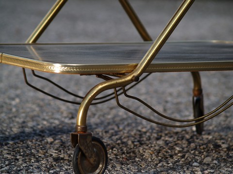 Retro Beistelltisch 60er-Jahre