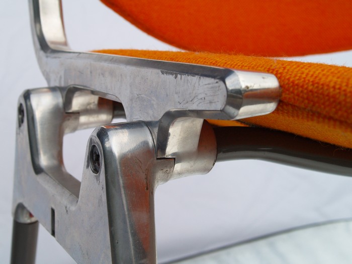 Stapelstuhl Castelli orange