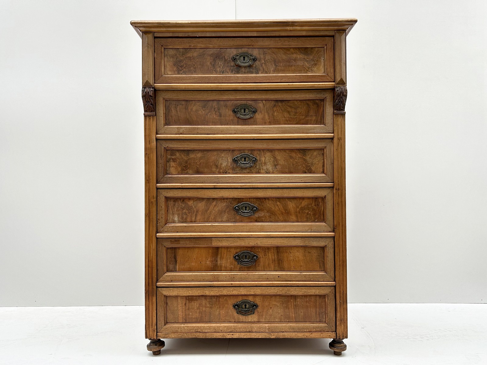 Schubladenschrank antike Kommode 6 Laden Historismus Ladenkommode