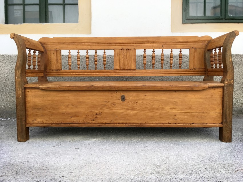 Kuechensitzbank antik