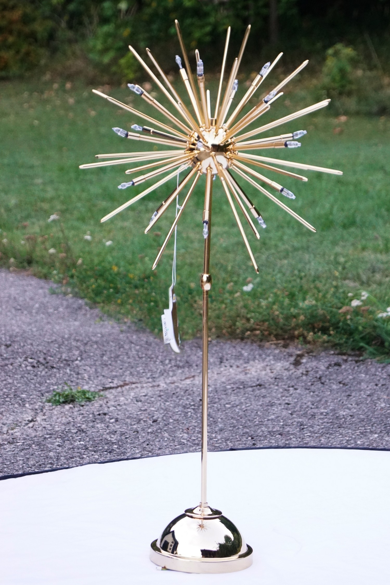 Leuchter Galaxy Orion Wien Sputnik gold 24k Kronleuchter 2G 10W Halogen dimmbar Ausstellungsstück Luster Hängelampe Sale Ausstellungsstück