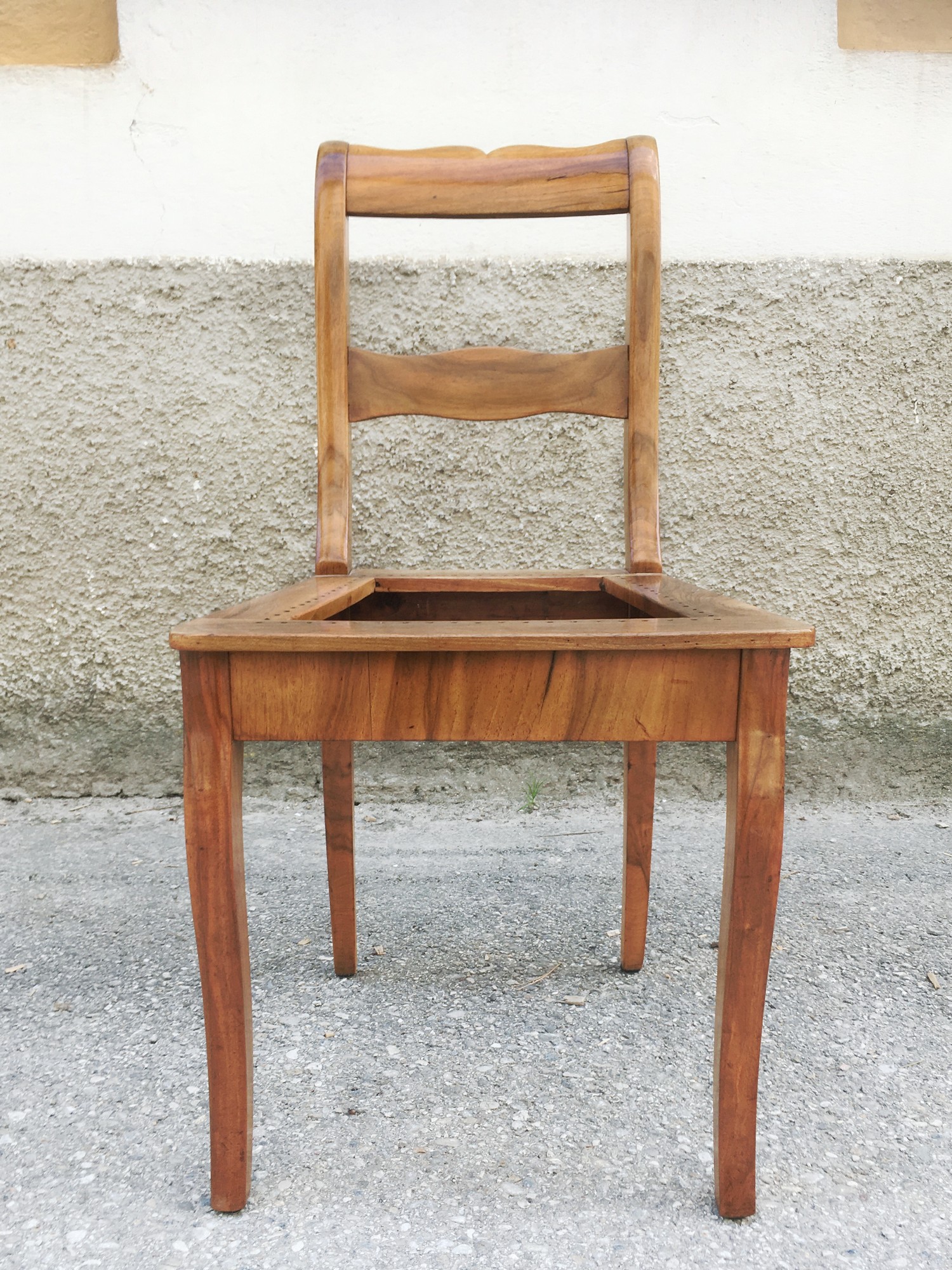 Biedermeier Sessel Nuss