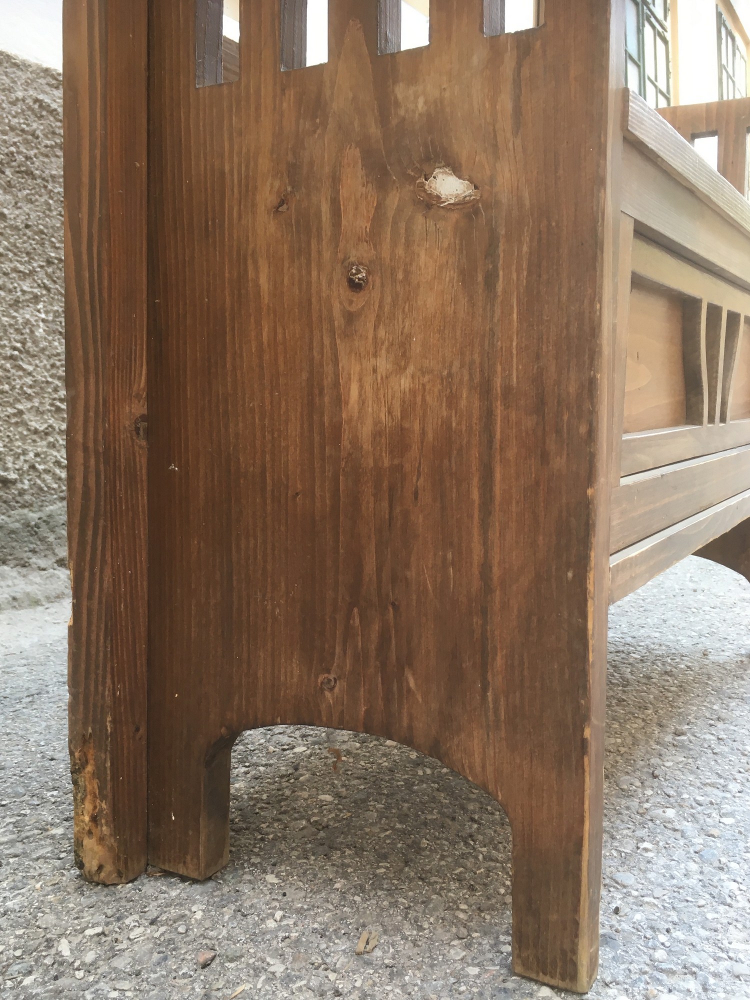 Sitztruhenbank Vintage