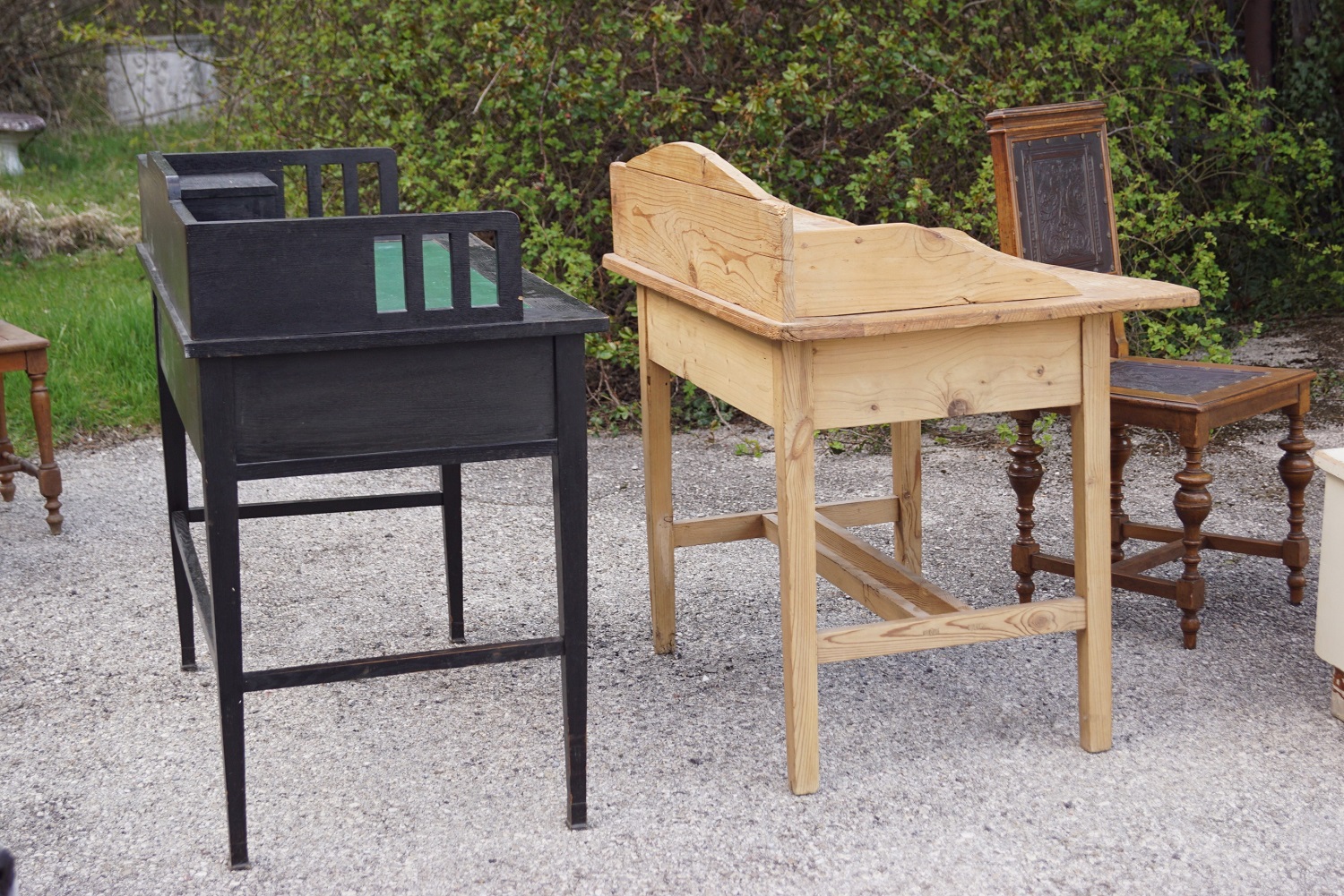 Tisch Freisteher schwarz