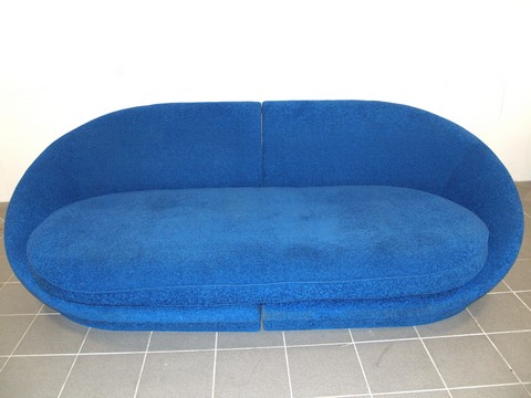 Bretz Sofa Pool blau