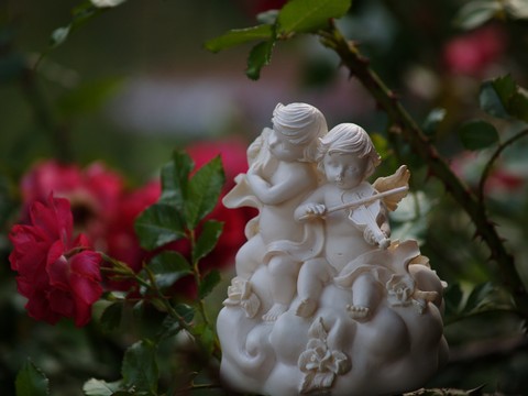 Engel Figur Shabby Chic