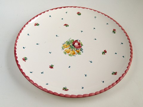 Gmundner Keramik Bidermeier Teller