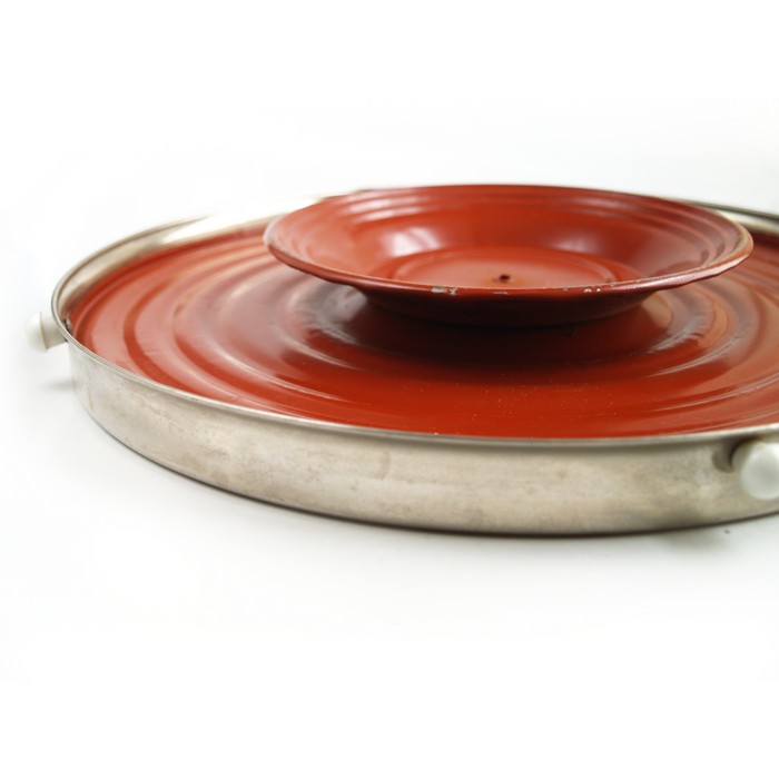 Tortenplatte drehbar Vintage