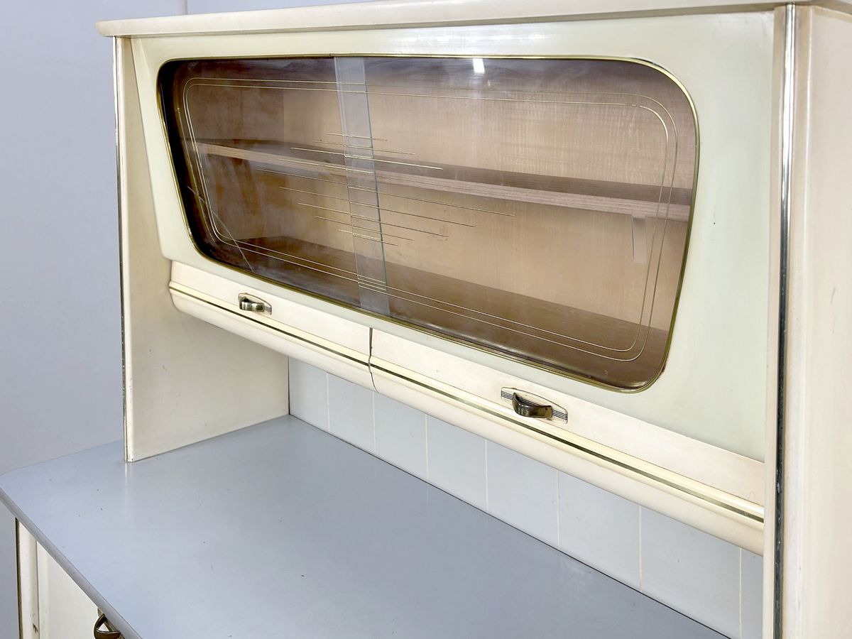 1960 Nierentischära Schrank Möbel