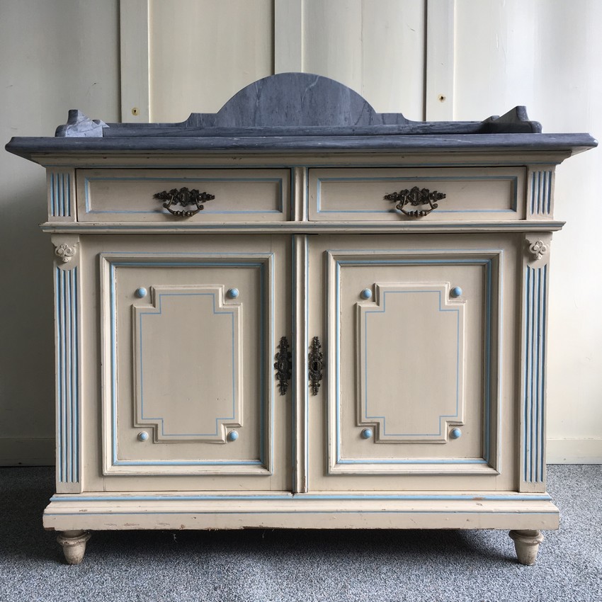 Kommode antik Marmorplatte