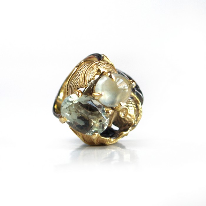 Ring Silber Totenkopf