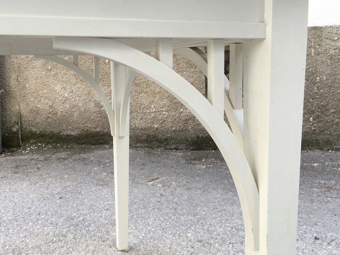 Jugendstil Tisch Vintage weiß
